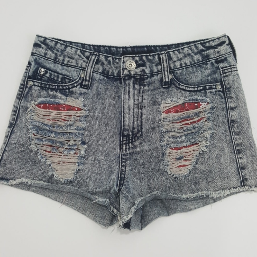 Lovesick Destroyed Cut Off Jean Shorts size 3